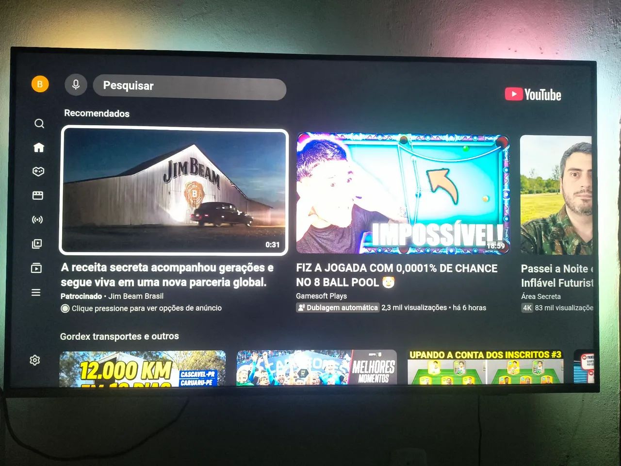 Smart Tv Philips 50 Polegadas - Foto 3