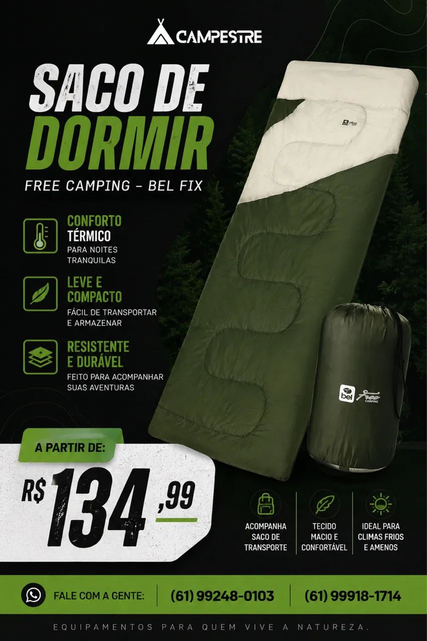 SACO DE DORMIR CAMPING BELFIX - Foto 4
