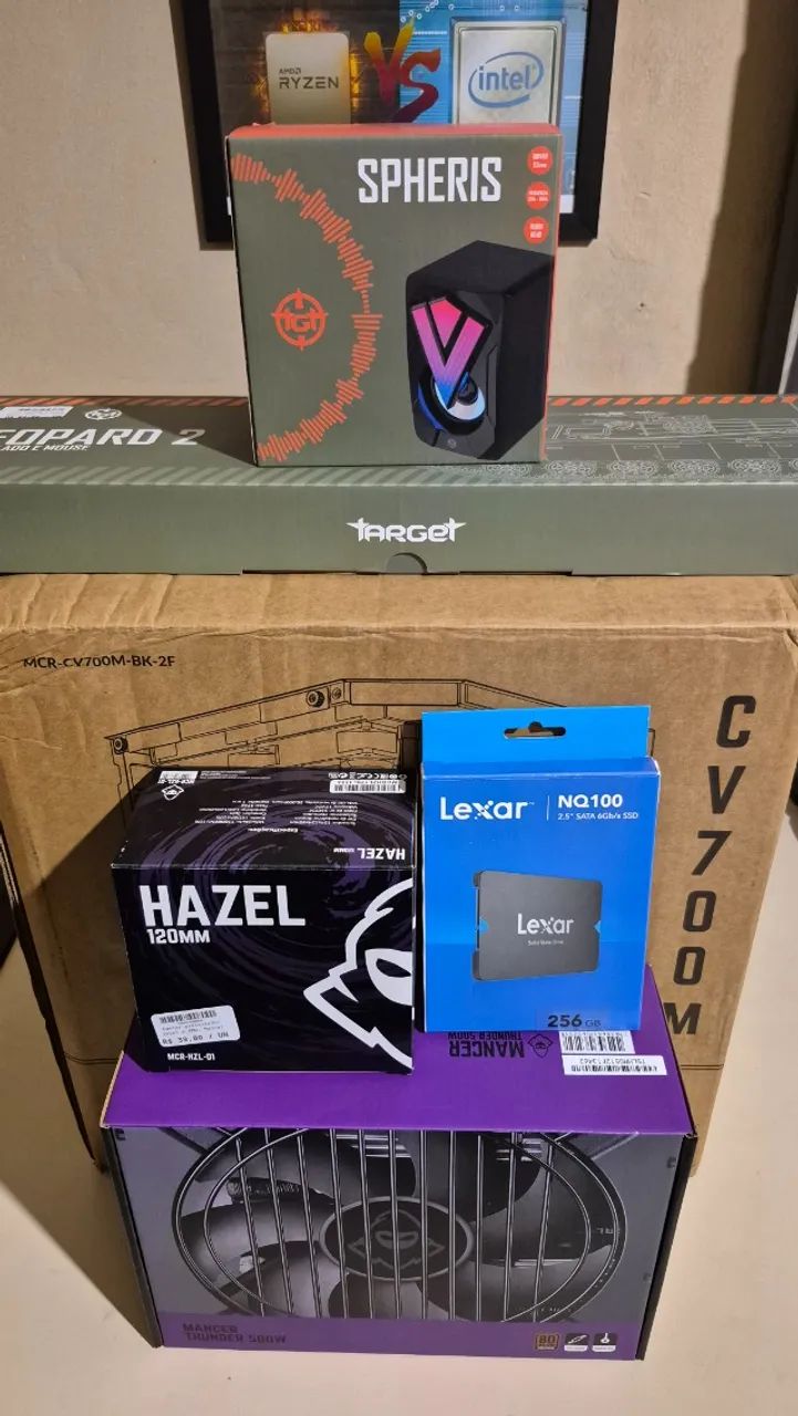 PC i5 GTX 1050ti 8GB SSD HD novo com garantia e brindes