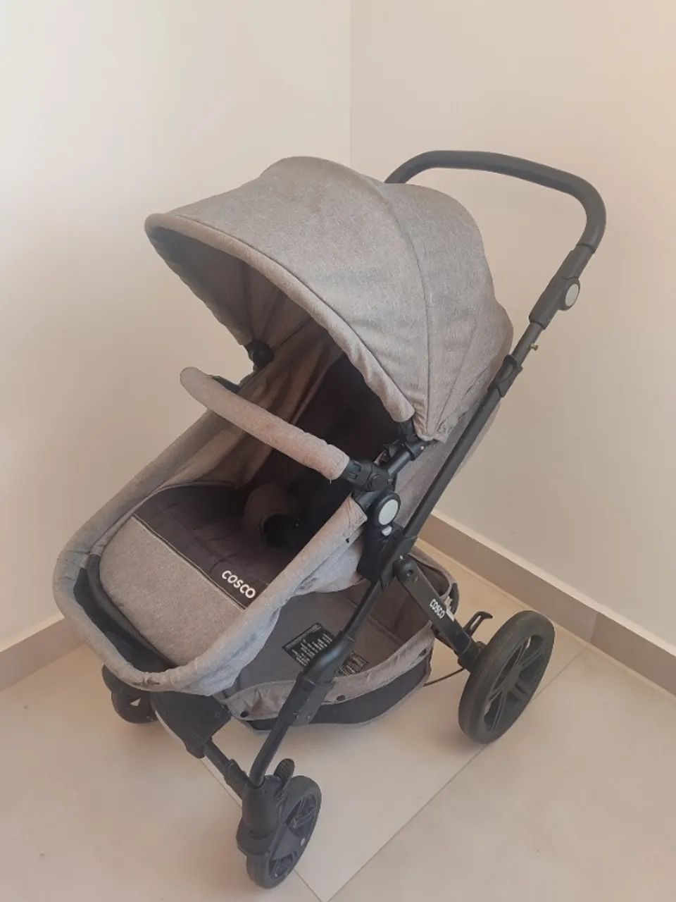 Carrinho e bebê conforto Cosco - Foto 4