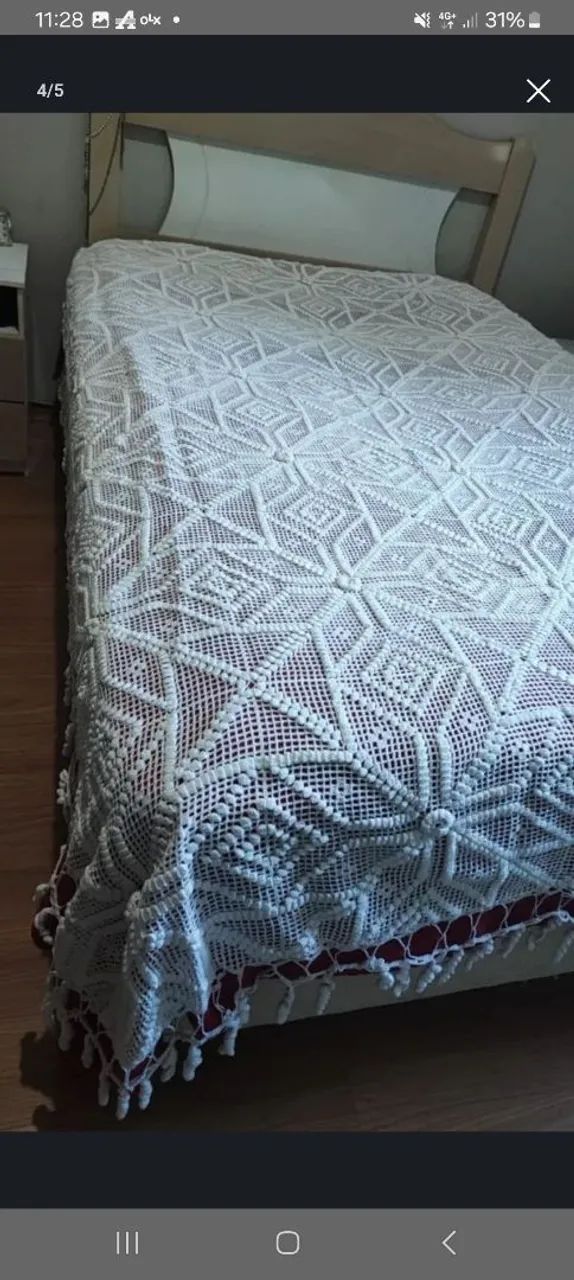 Colcha de crochet  - Foto 4