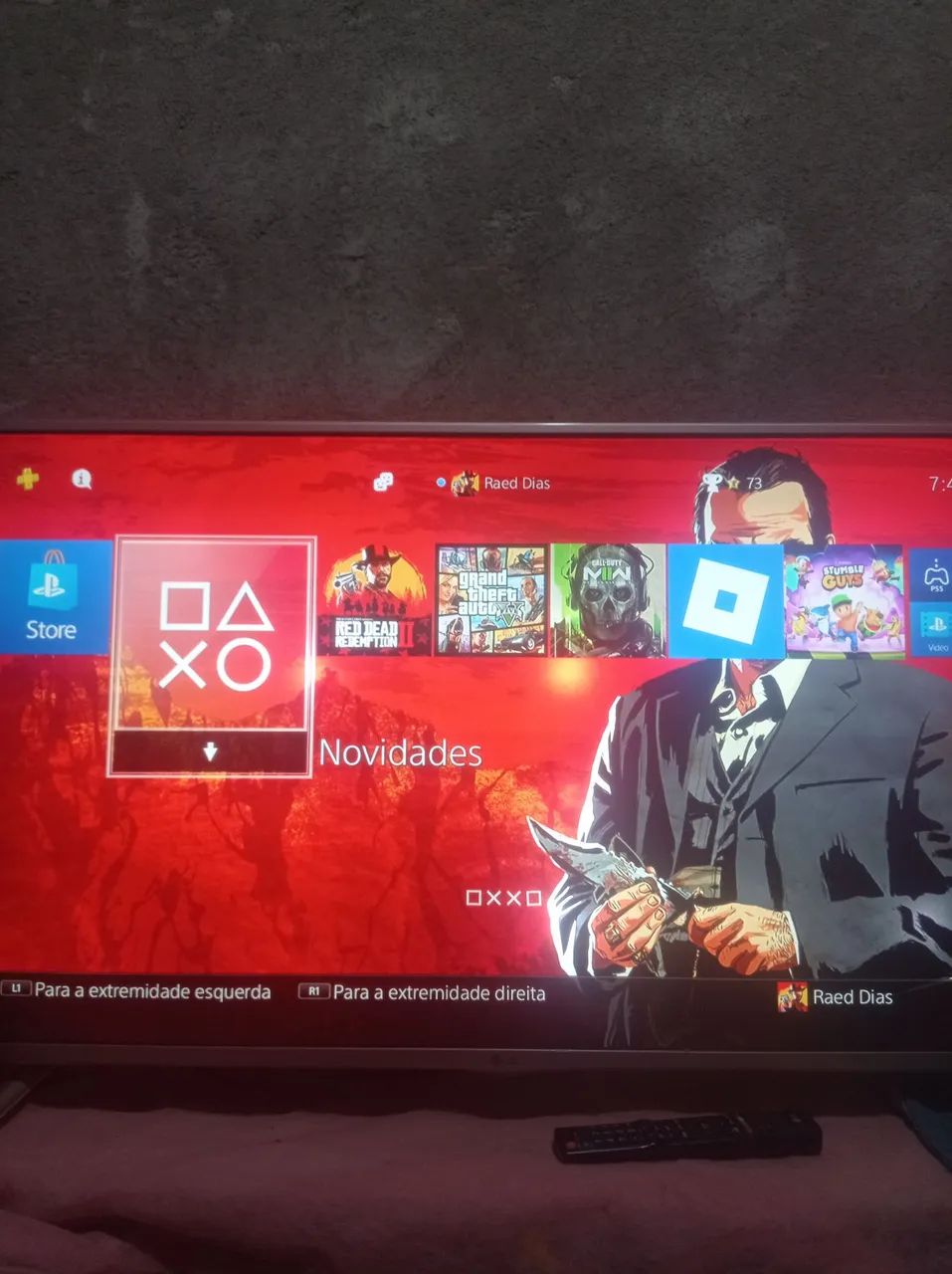 Ps4 fat pra troca em ps4 pro - Foto 4