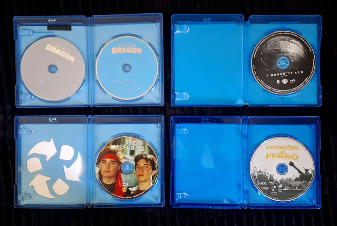 Blu-rays O Homem de Aço, Corações de Ferro, Sr. e Sra. Smith, Etc!! - Foto 3