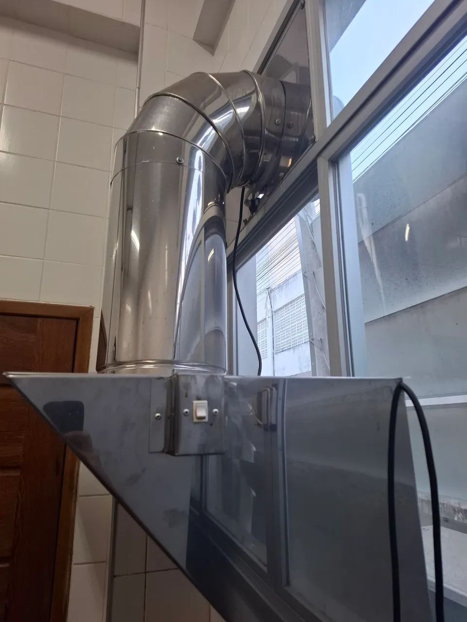 COIFA TODA DE ALUMÍNIO 