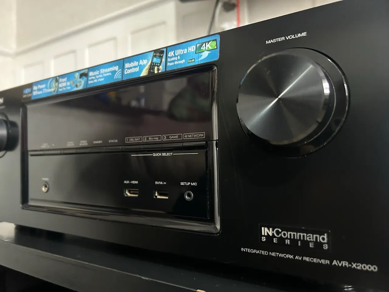 Receiver Denon Avr X2000 ( excelente) - Foto 3