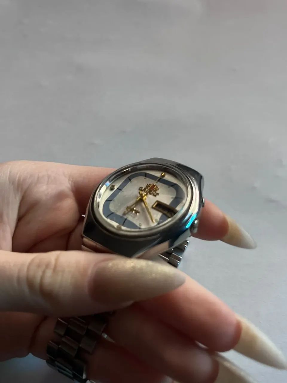 Orient 3 Estrelas Automático lindo mostrador  - Foto 4