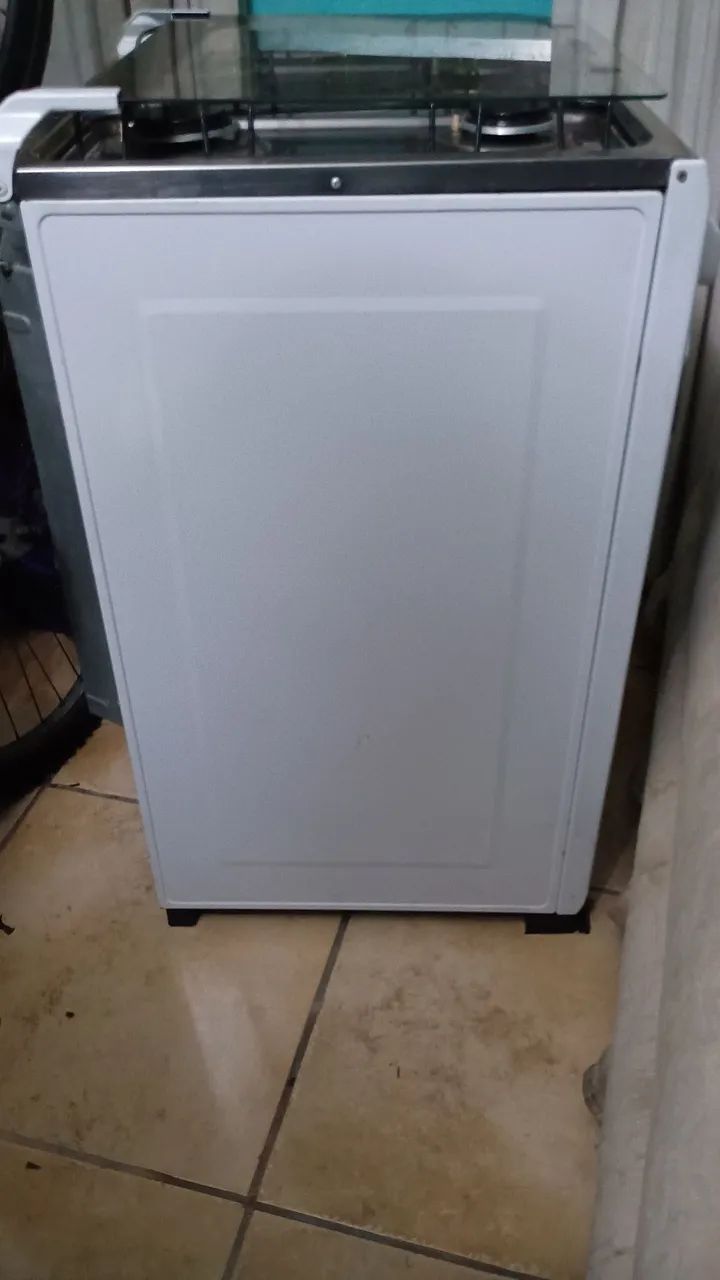 Fogão branco 4.bocas Esmaltec. - Foto 3