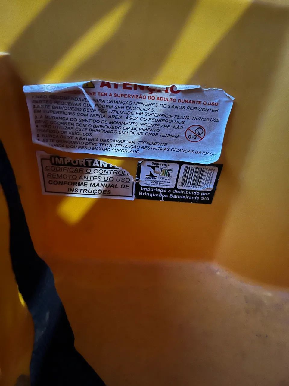 Carrinho elétrico infantil 12v eco jipe bandeirantes  - Foto 5