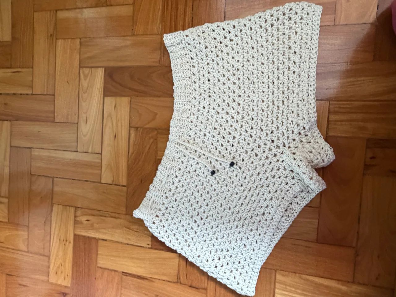 Short de Praia de crochê  - Foto 2