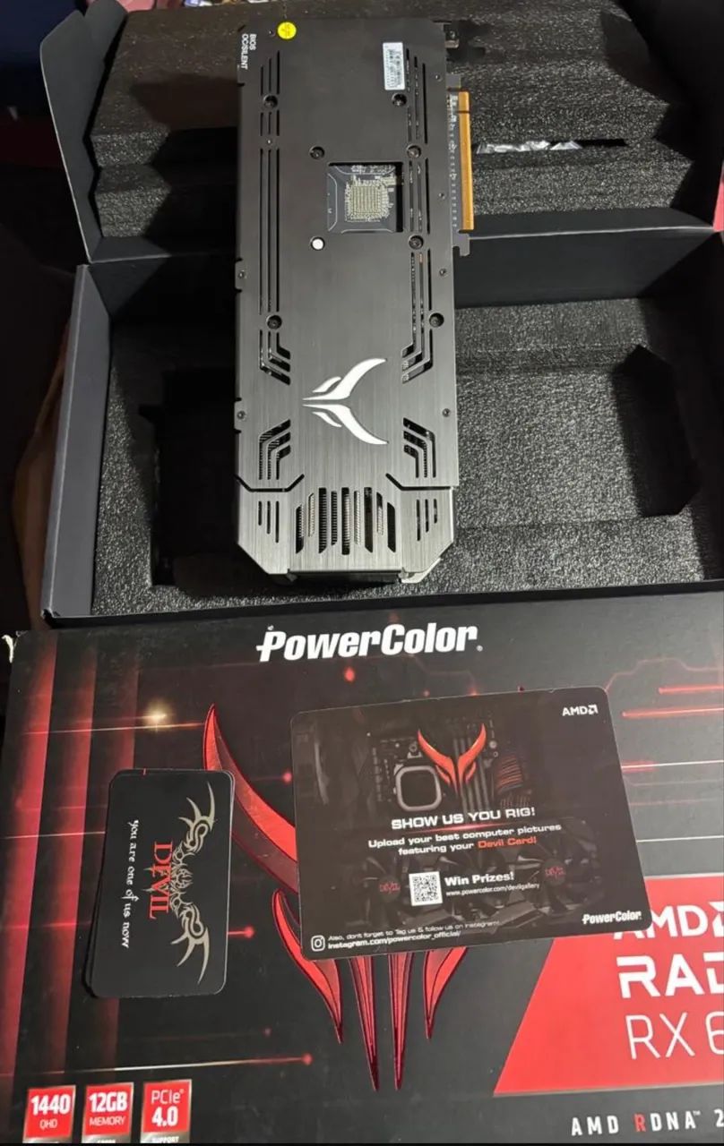 Vendo Placa de vídeo RX 6700 XT RedDevil - Foto 3