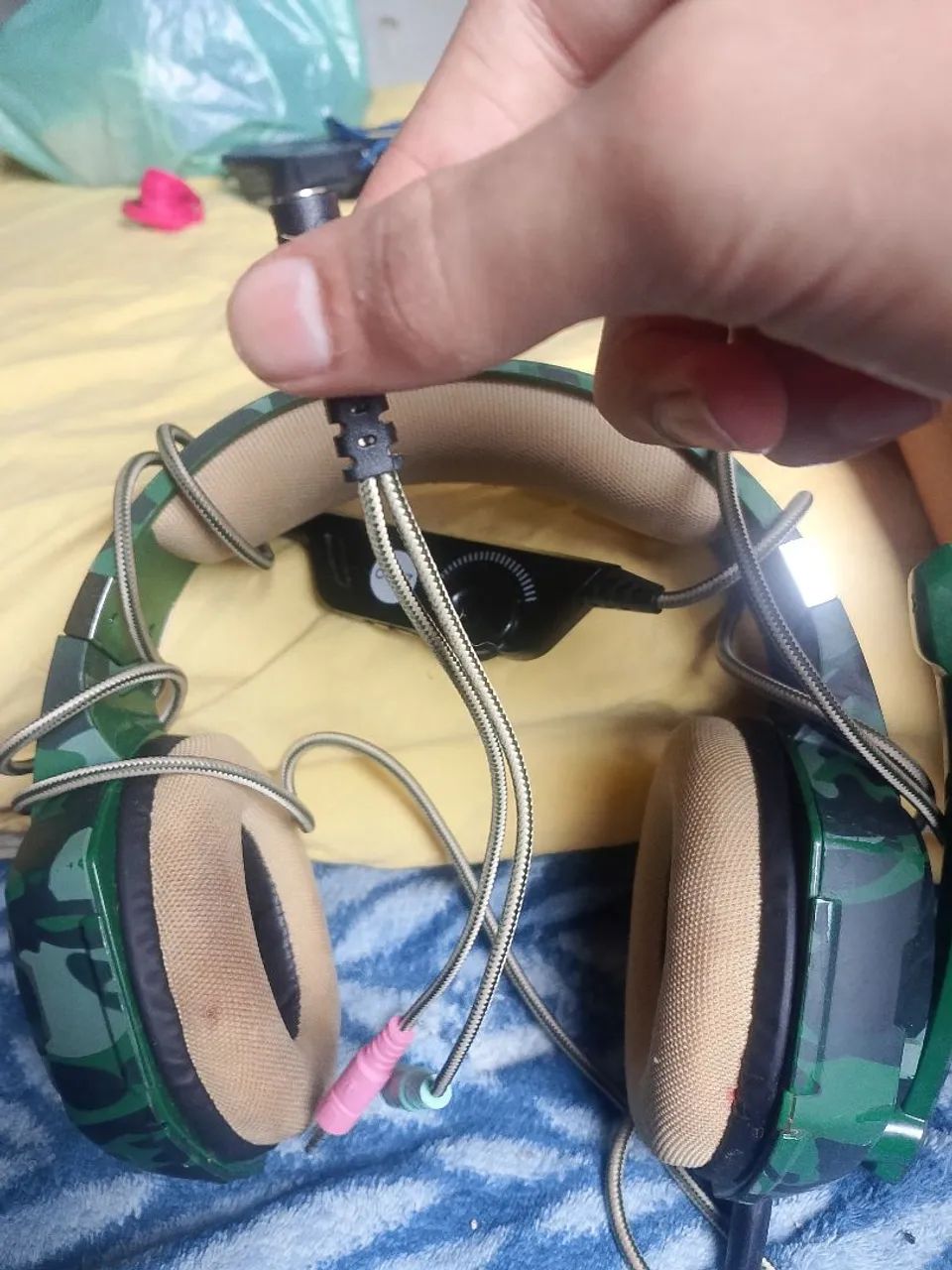 Headset Dazz Special Forces Colors Series Jungle com Fio, Camuflado - Foto 2