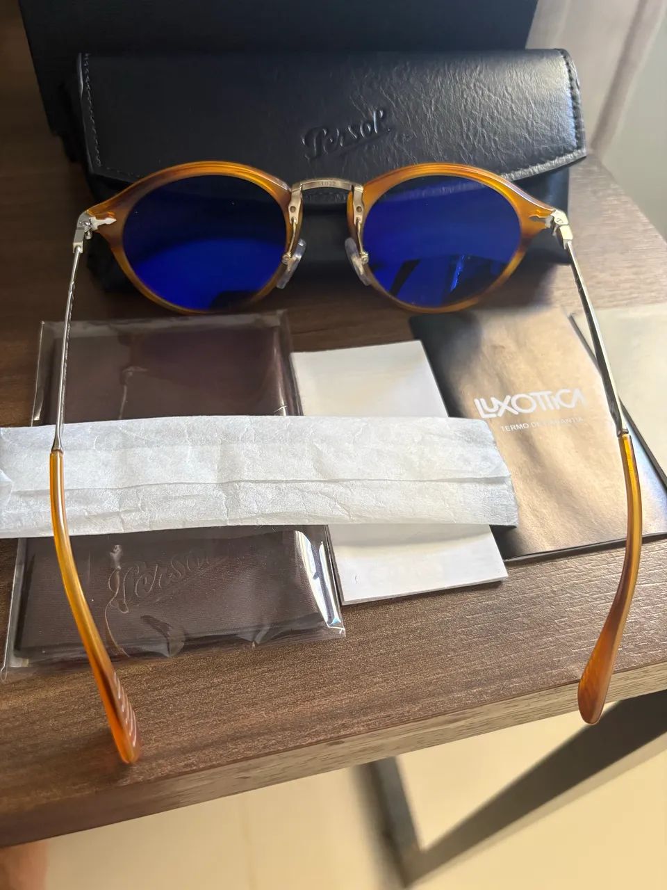 Óculos Persol Calligrapher 3166 - Novo - Foto 3