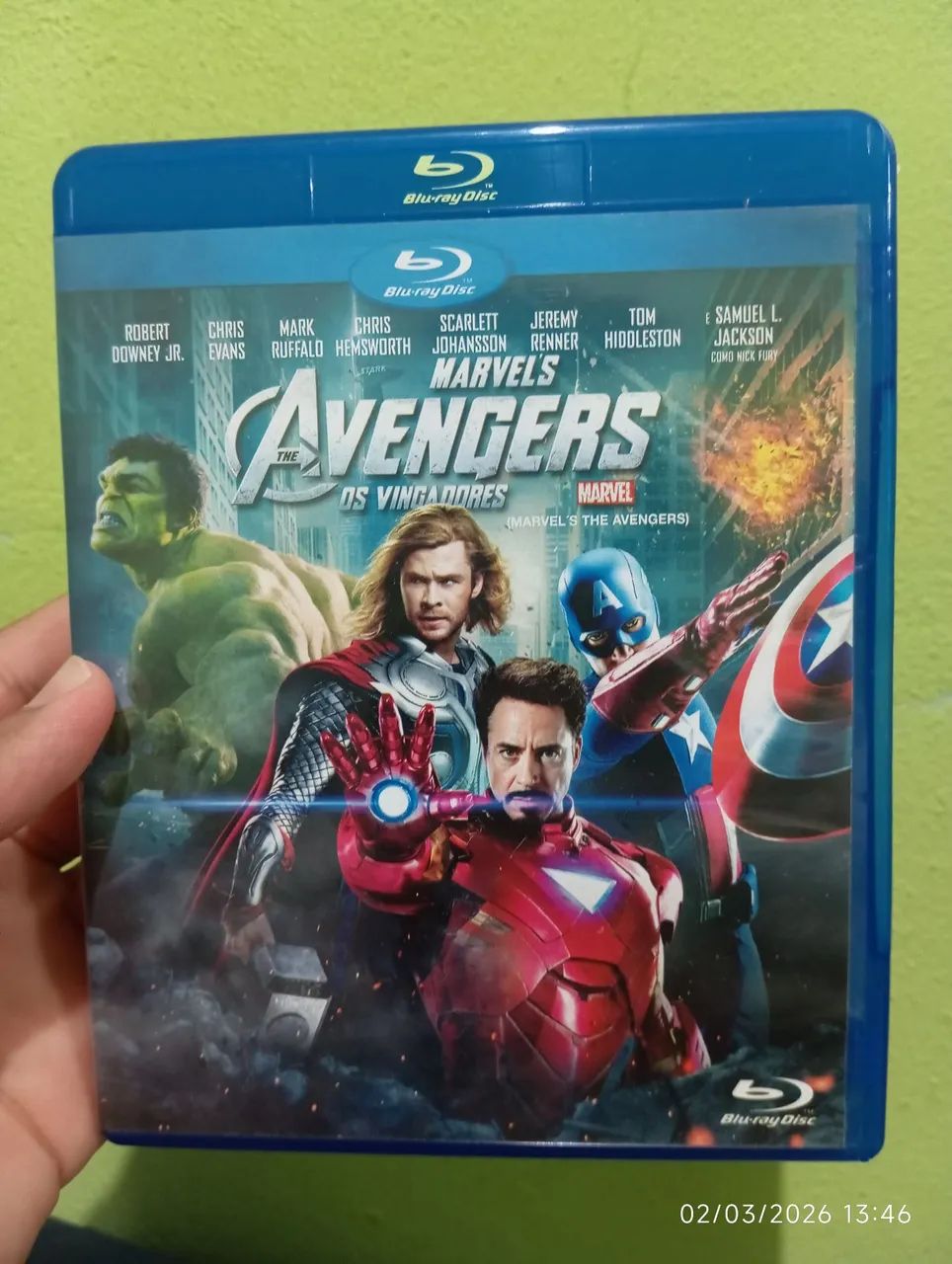 Blu-ray Vingadores 