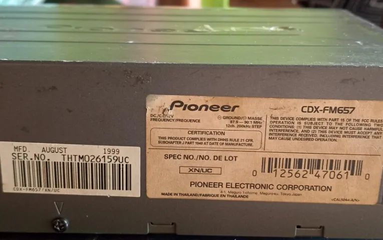 Disqueteira CDX-FM657 - Foto 4