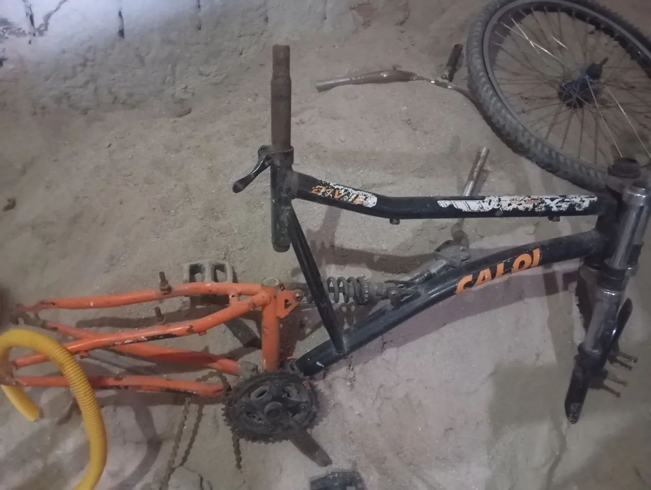 Quadro de bicicleta com amortecedor  - Foto 3