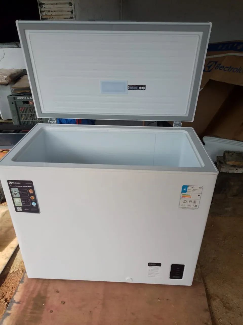 Freezer eletrolux inverter seminovo - Foto 2