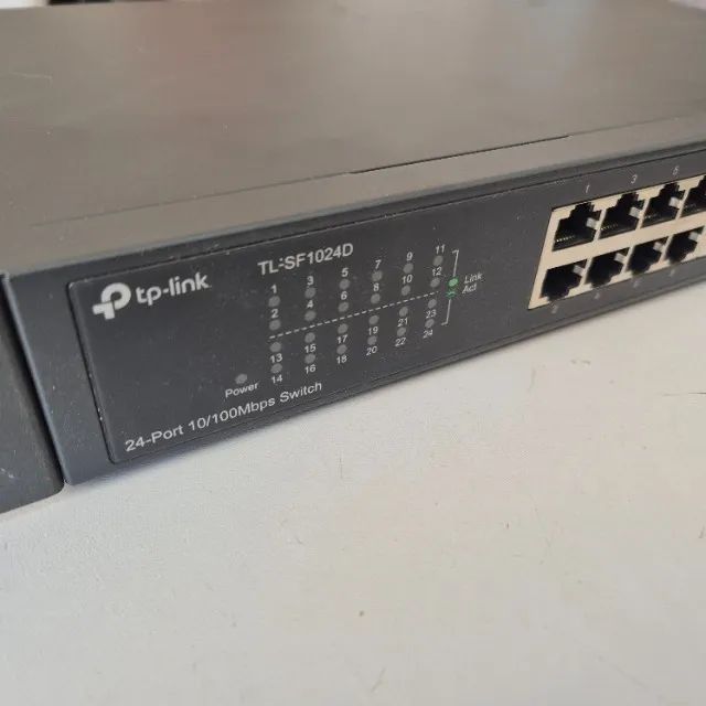 Switch 24 Portas TP-Link TL-SF1024D - Foto 4
