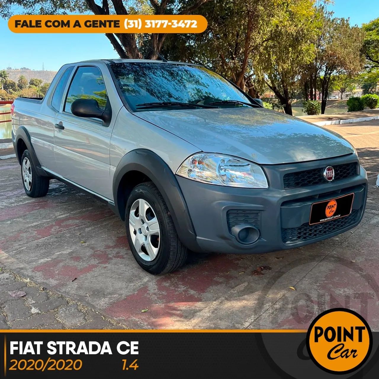 Fiat Strada Working Hard 1.4 Fire Flex 8V CE 2020 - Foto 5