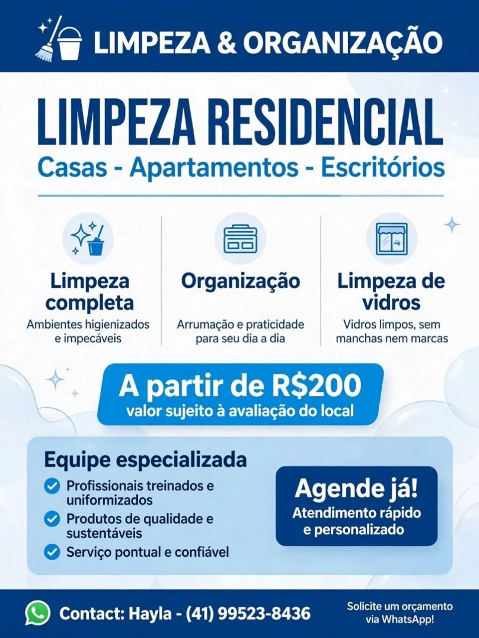 Limpieza residencial 