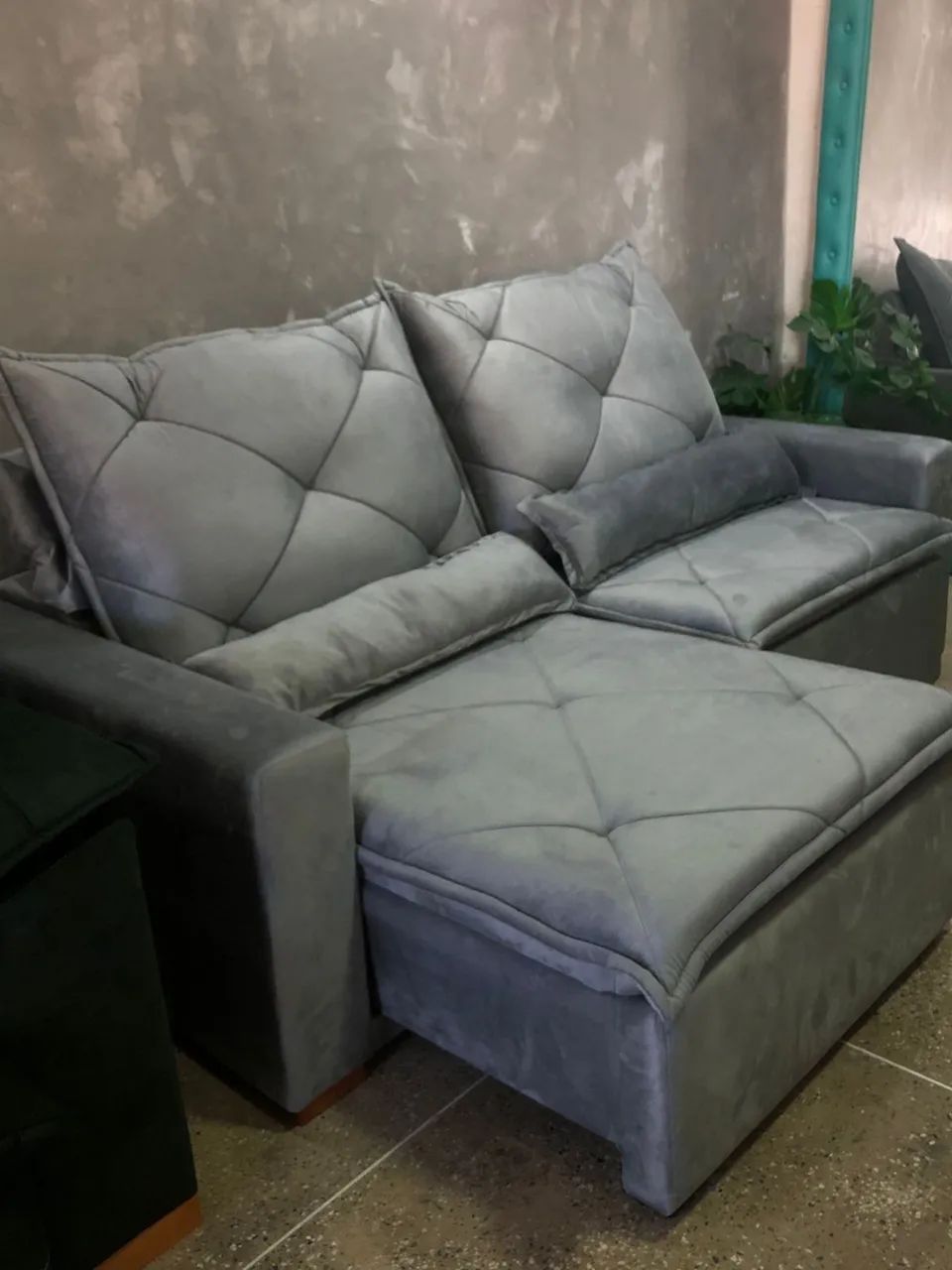 Sofá Retratil reclináveis da fábrica pronta entrega  - Foto 2