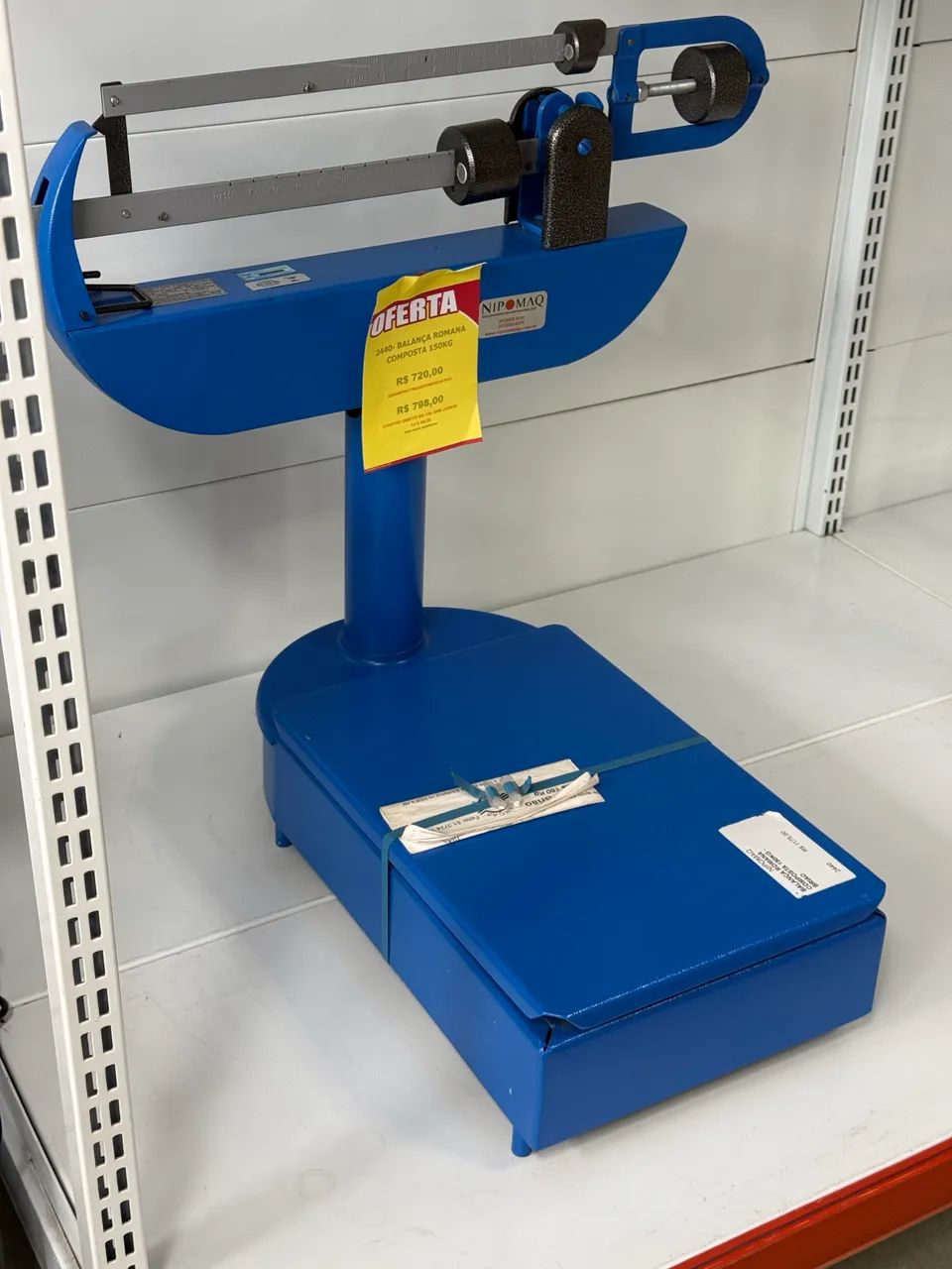 (Oferta) BALANÇA ROMANA COMPOSTA 150KG  - Foto 2