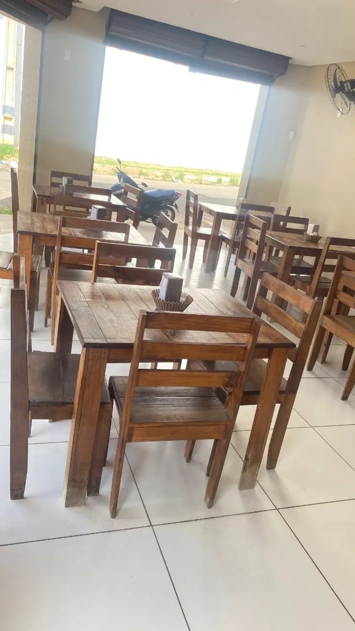 Mesas com 04 cadeias  - Foto 3