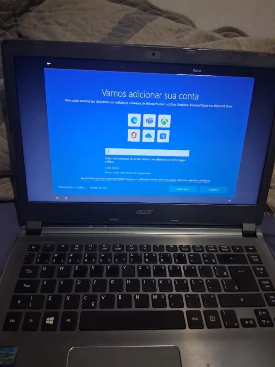 Notebook Acer I.3 4GB