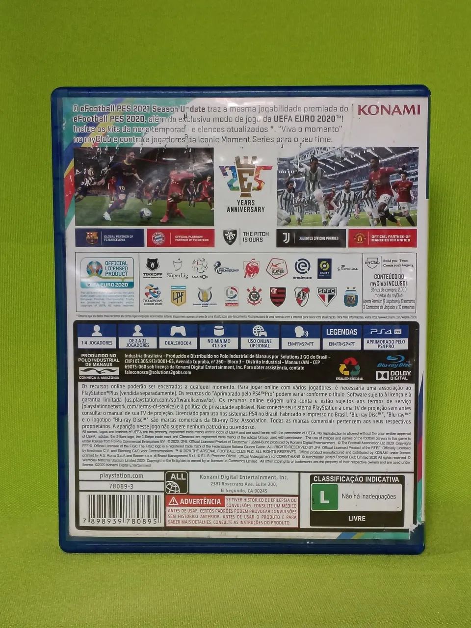 Pes 2021 ps4 original  - Foto 2