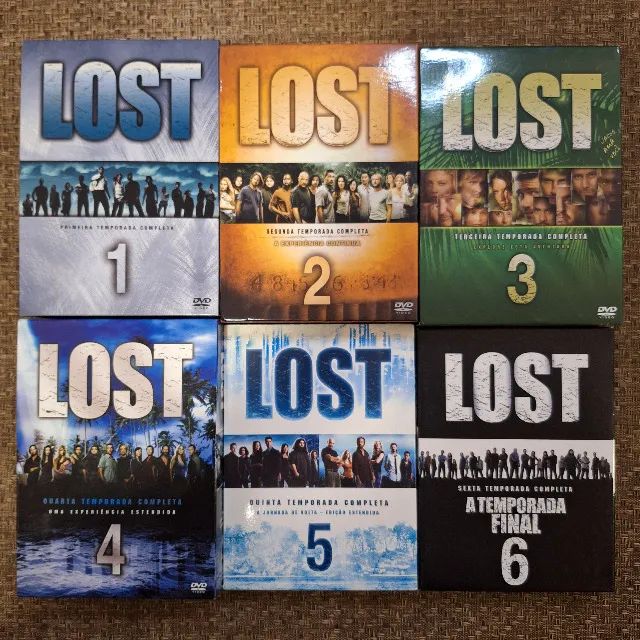 Série Lost Box DVD Completo Original 6 Temporadas - CDs, DVDs etc