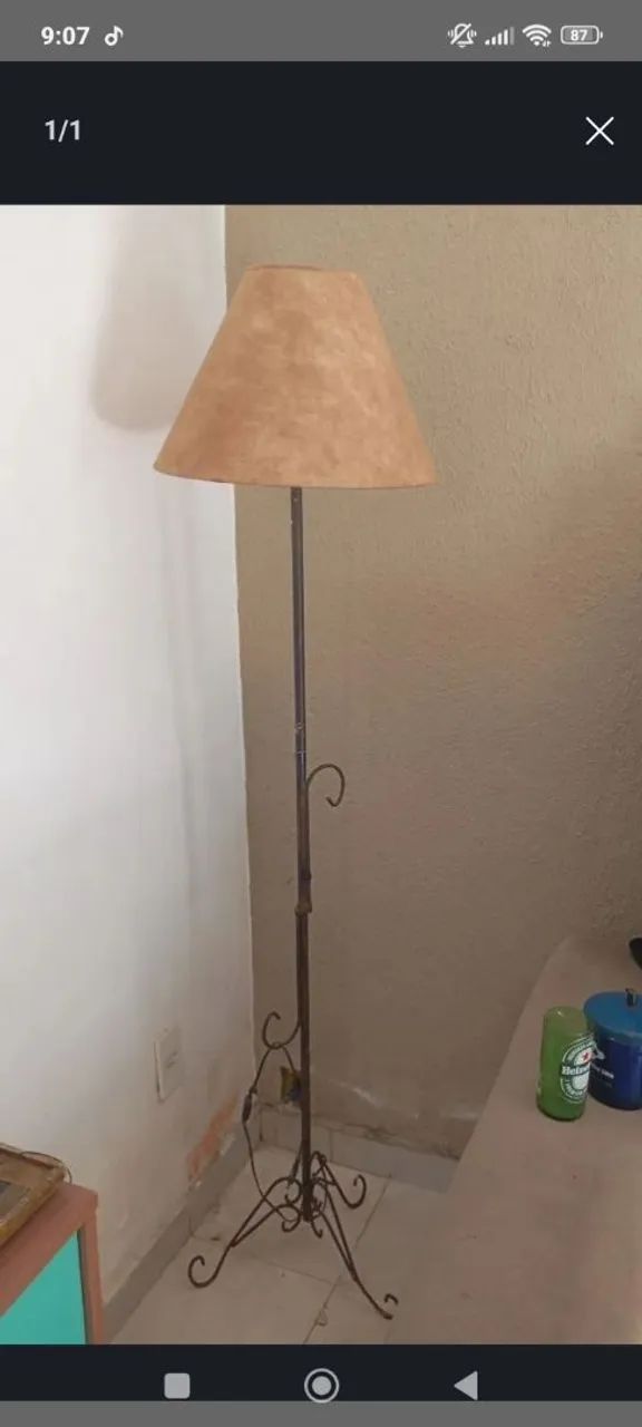 Abajur decorativo