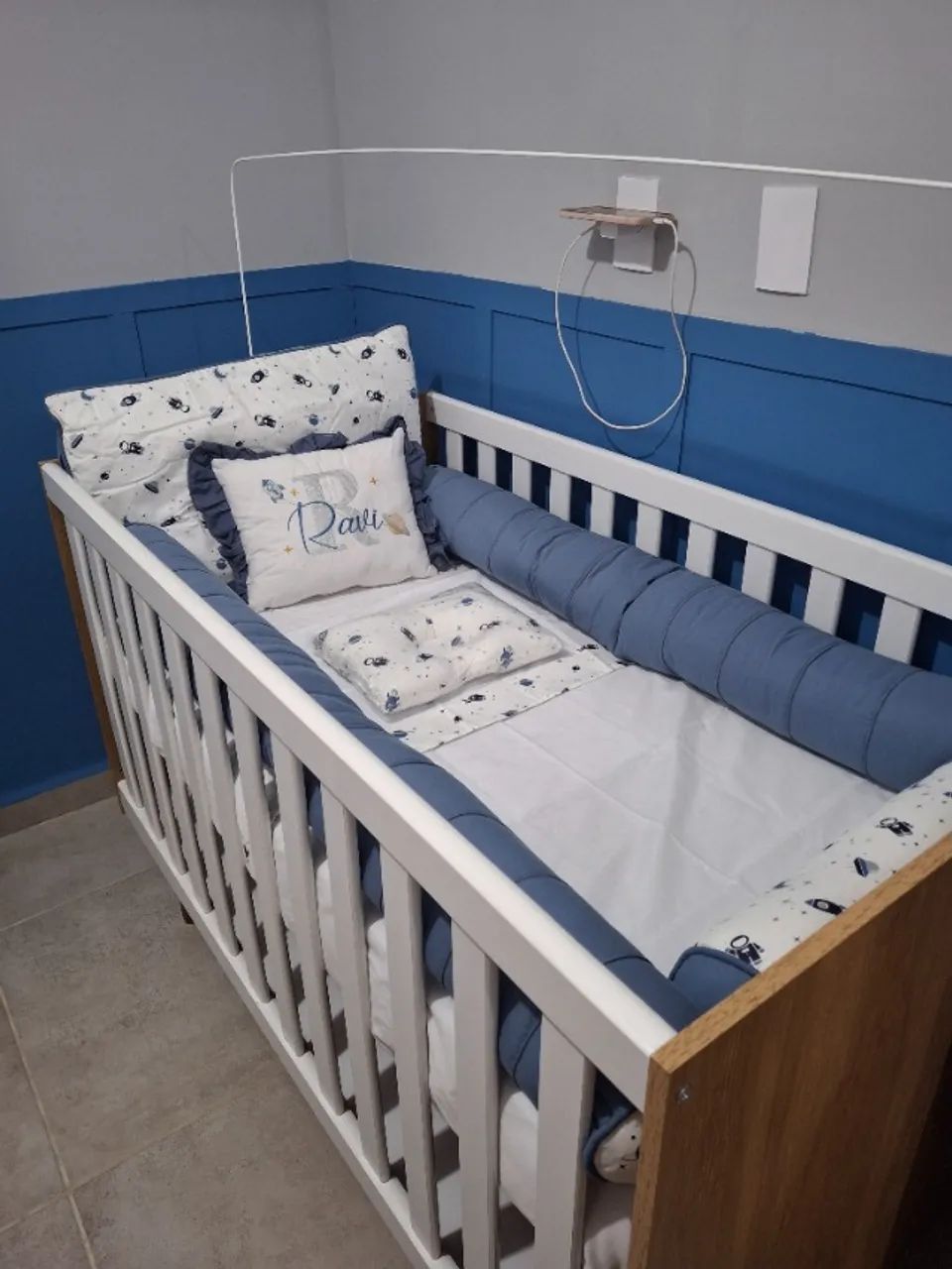 Berço Americano Pés Retrô (Palito) - Foto 3