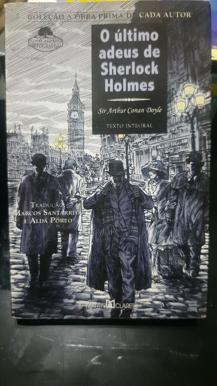Livro O Ultimo Adeus a Sherlock Homes