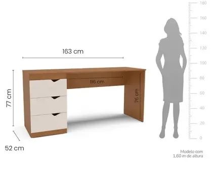 Mesa e cadeira para escritório  - Foto 2