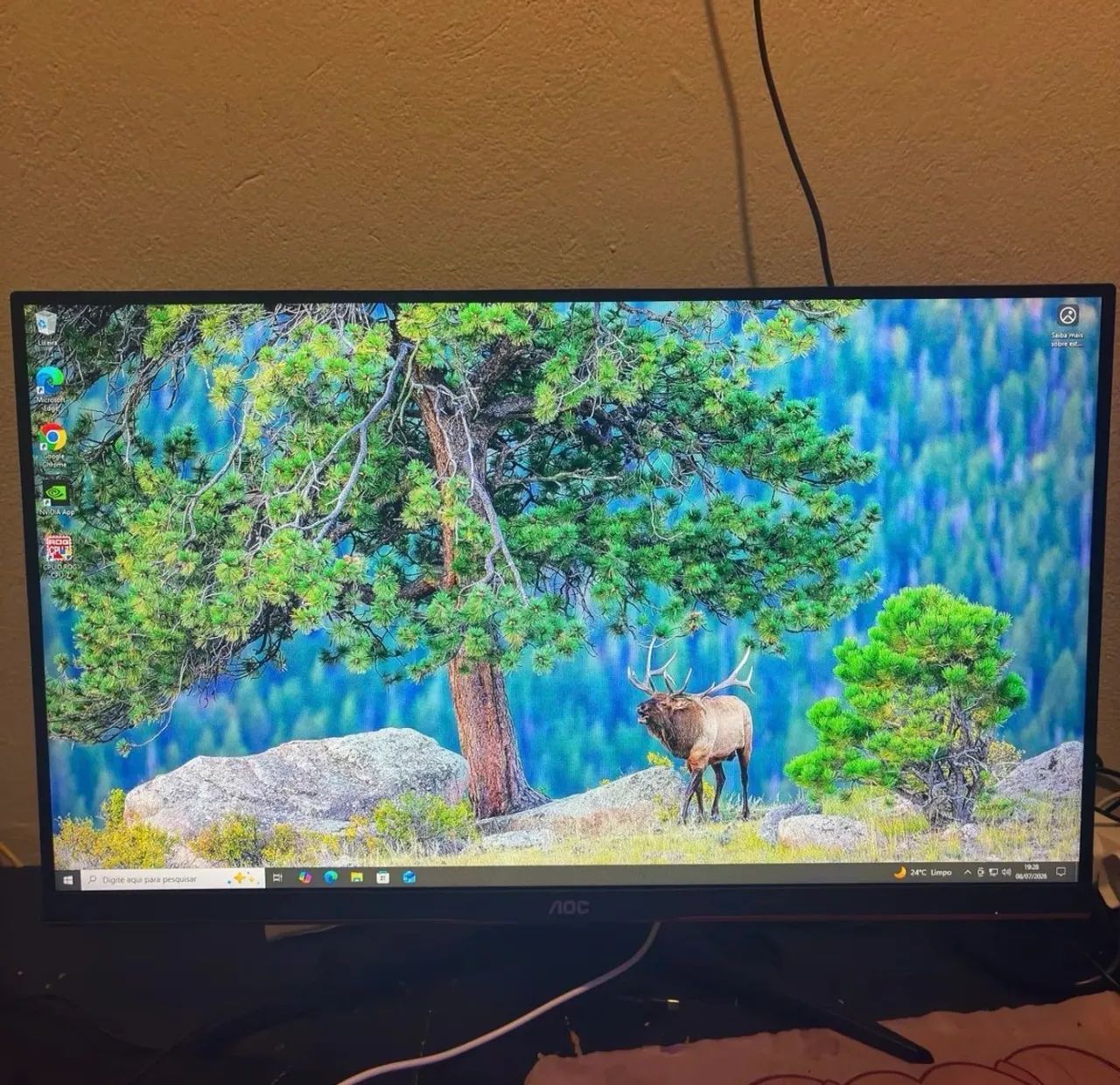 Monitor 27 165hz AOC
