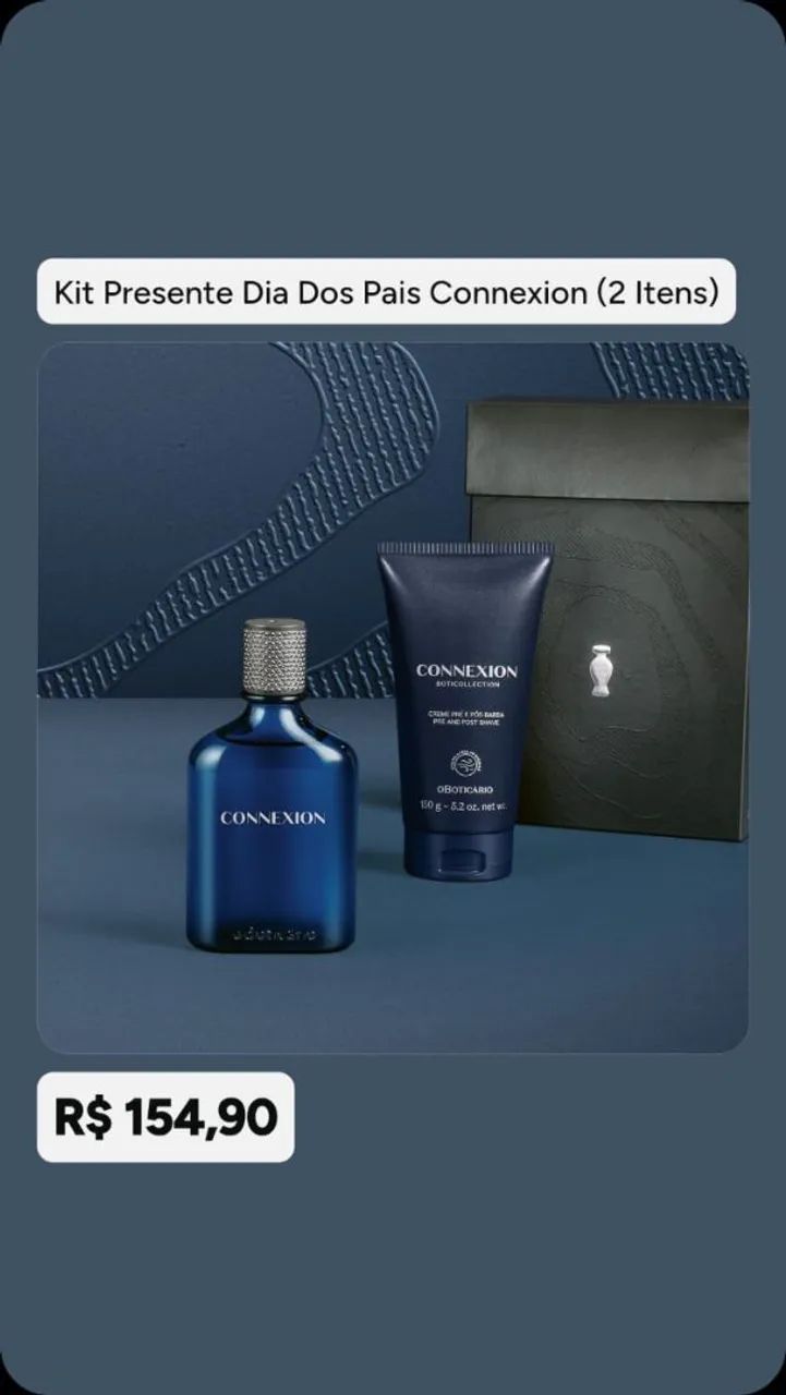 kit connexton boticário 