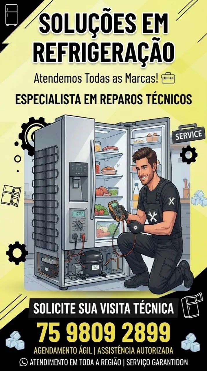 Conserto de geladeira 