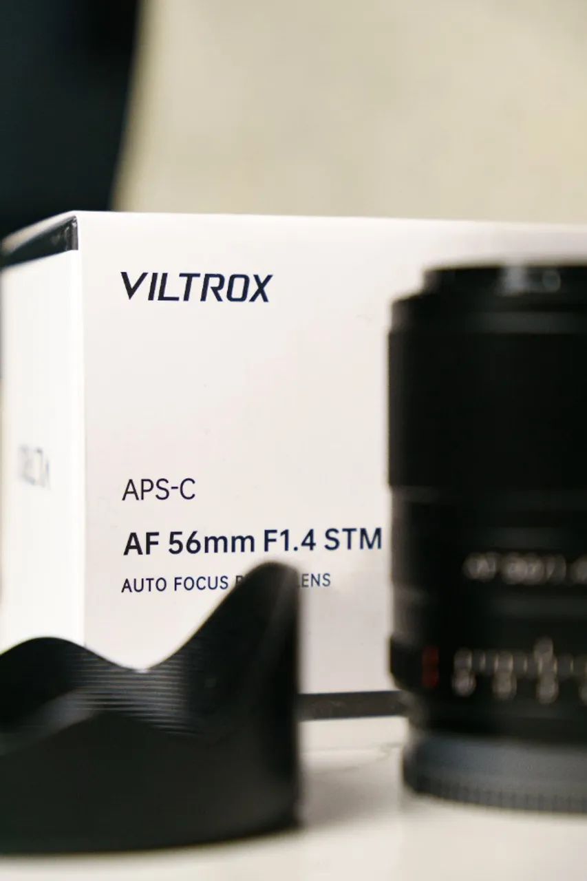 Lente Viltrox 56mm 1.4