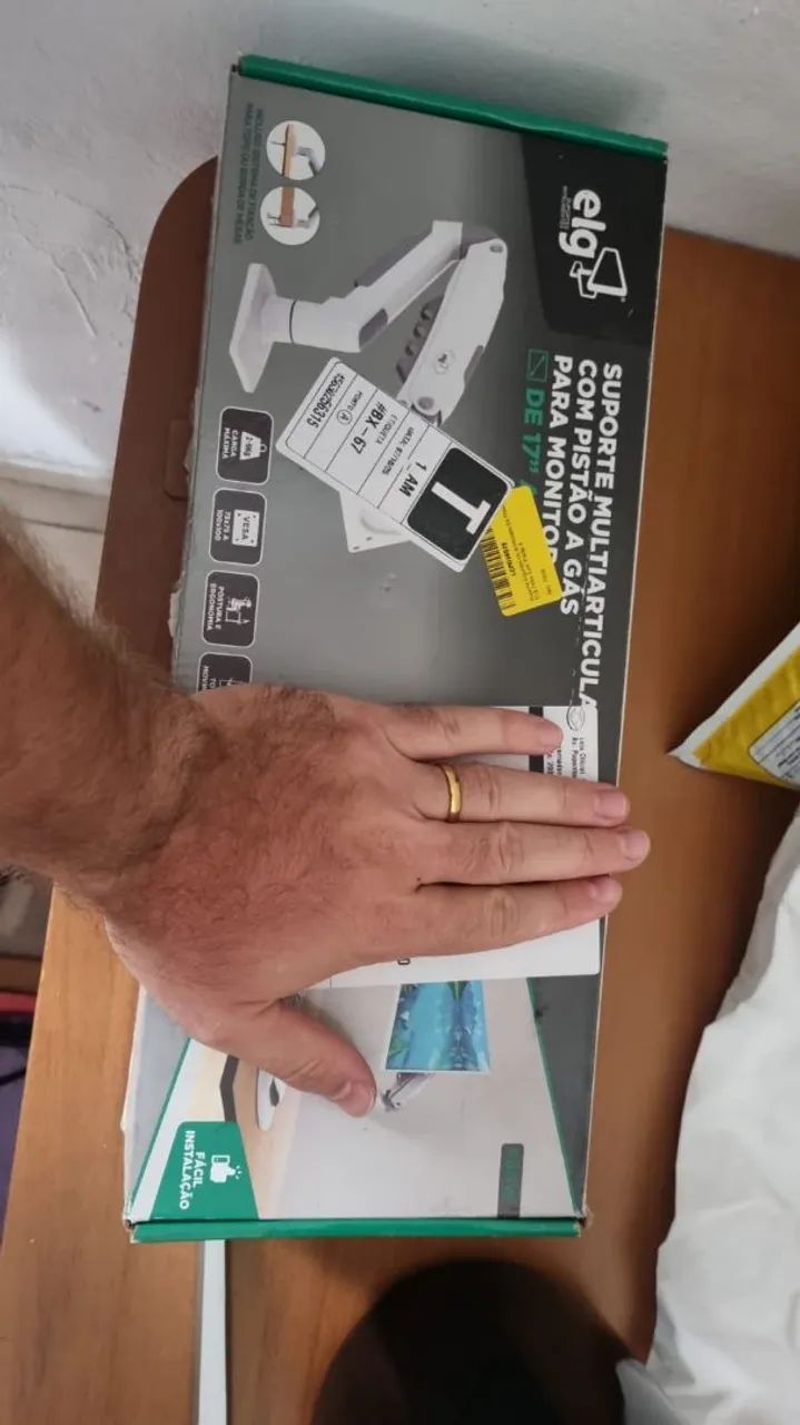 Monitor Superframe 34 widescreen 165hz + suporte articulado - Foto 5