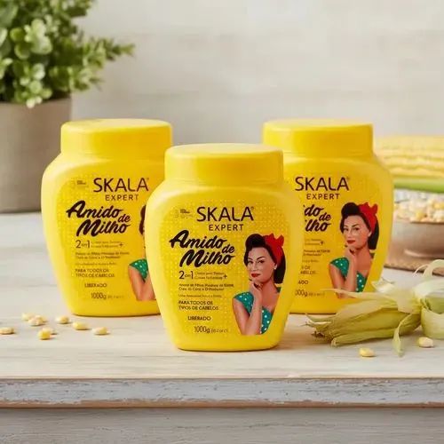 Creme de tratamento expert amido de milho 2 em 1 1kg 