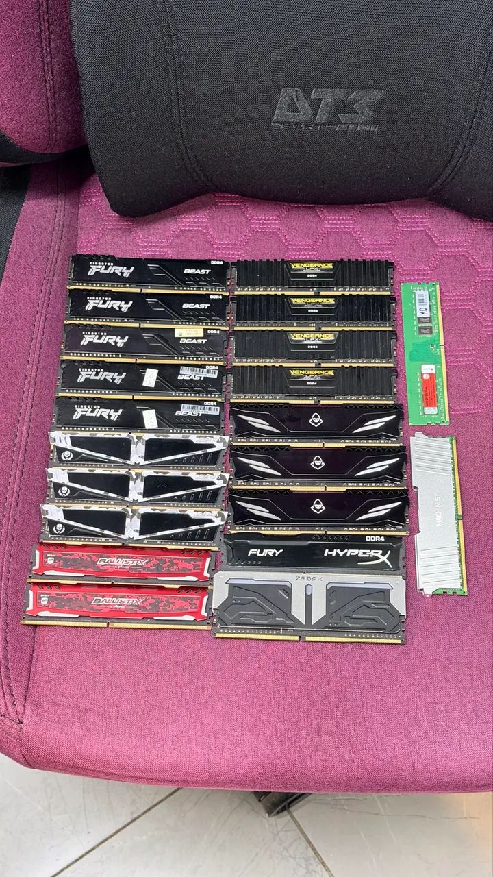 Memoria DDR4 - 8GB e 16GB - Memória RAM - Santa Felicidade