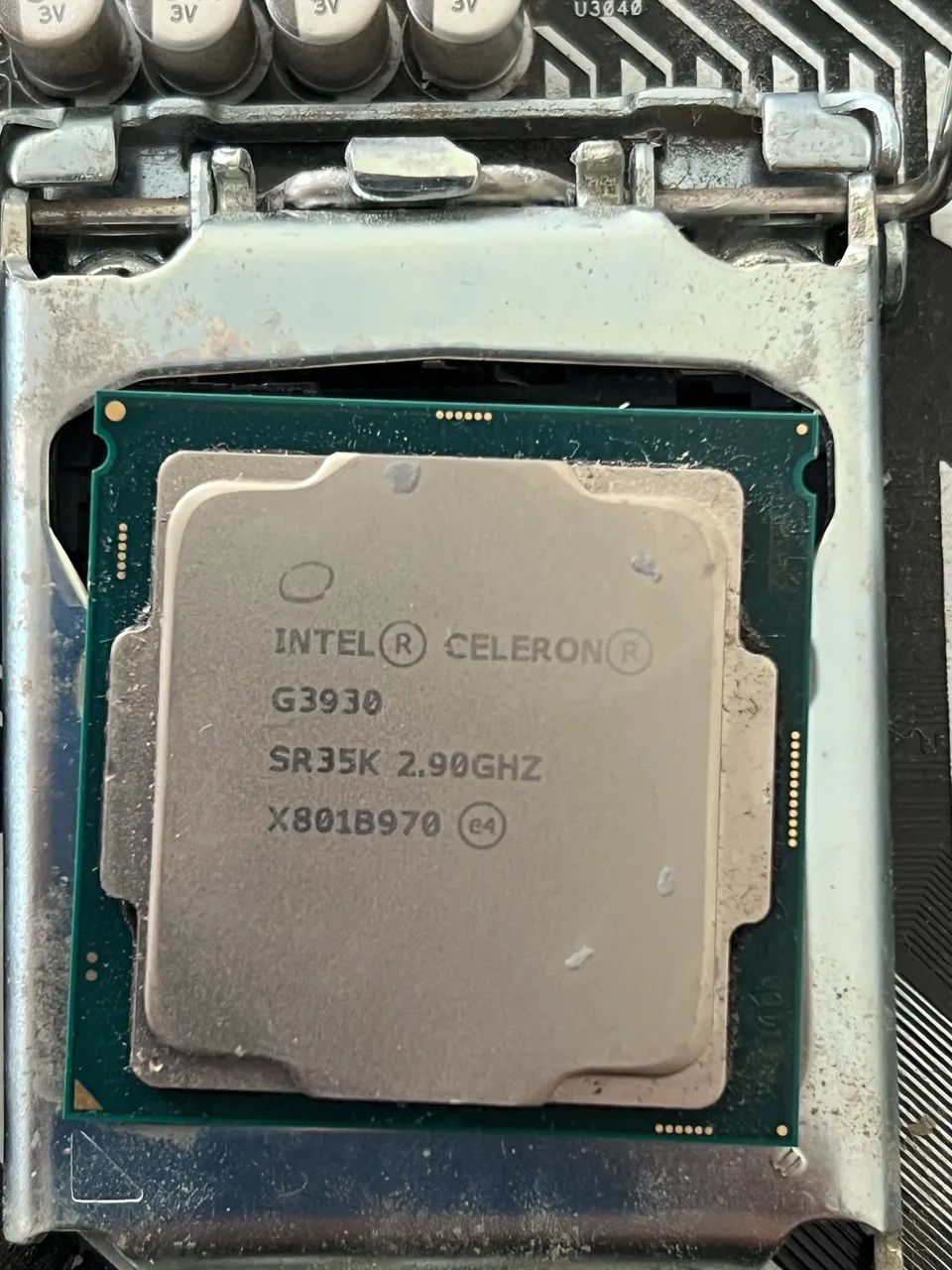 Kit placa mãe cooler e processador  - Foto 3
