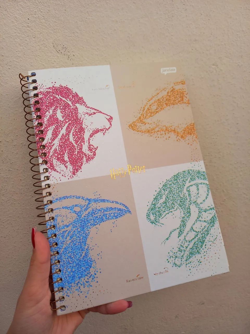 Caderno Colegial Harry Potter Jandaia - Foto 3