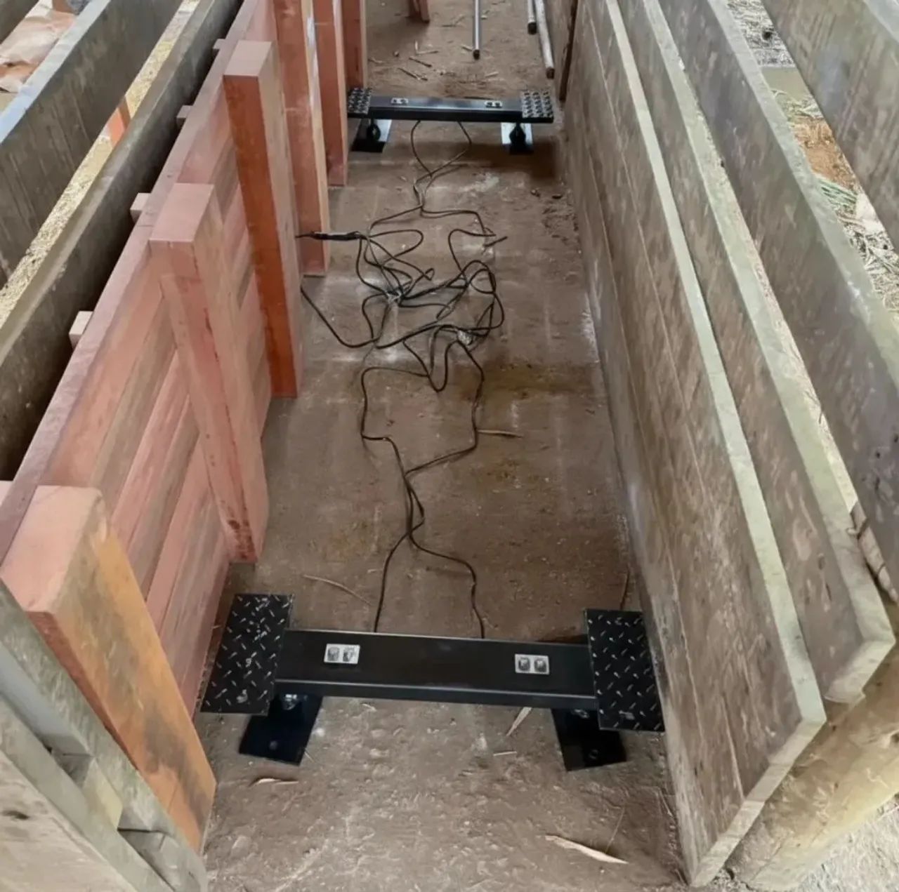 Balança plataforma barras de pesagem de gado 4t aplicativo gerenciador pesagem constant - Foto 4