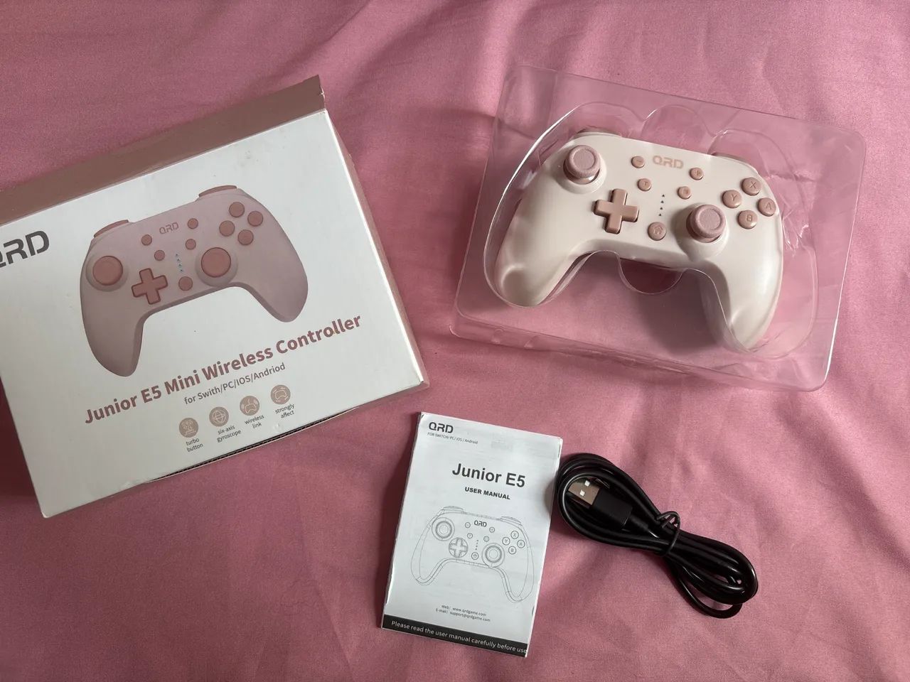 Controle QRD modelo Junior E5 Mini Rose - Foto 2