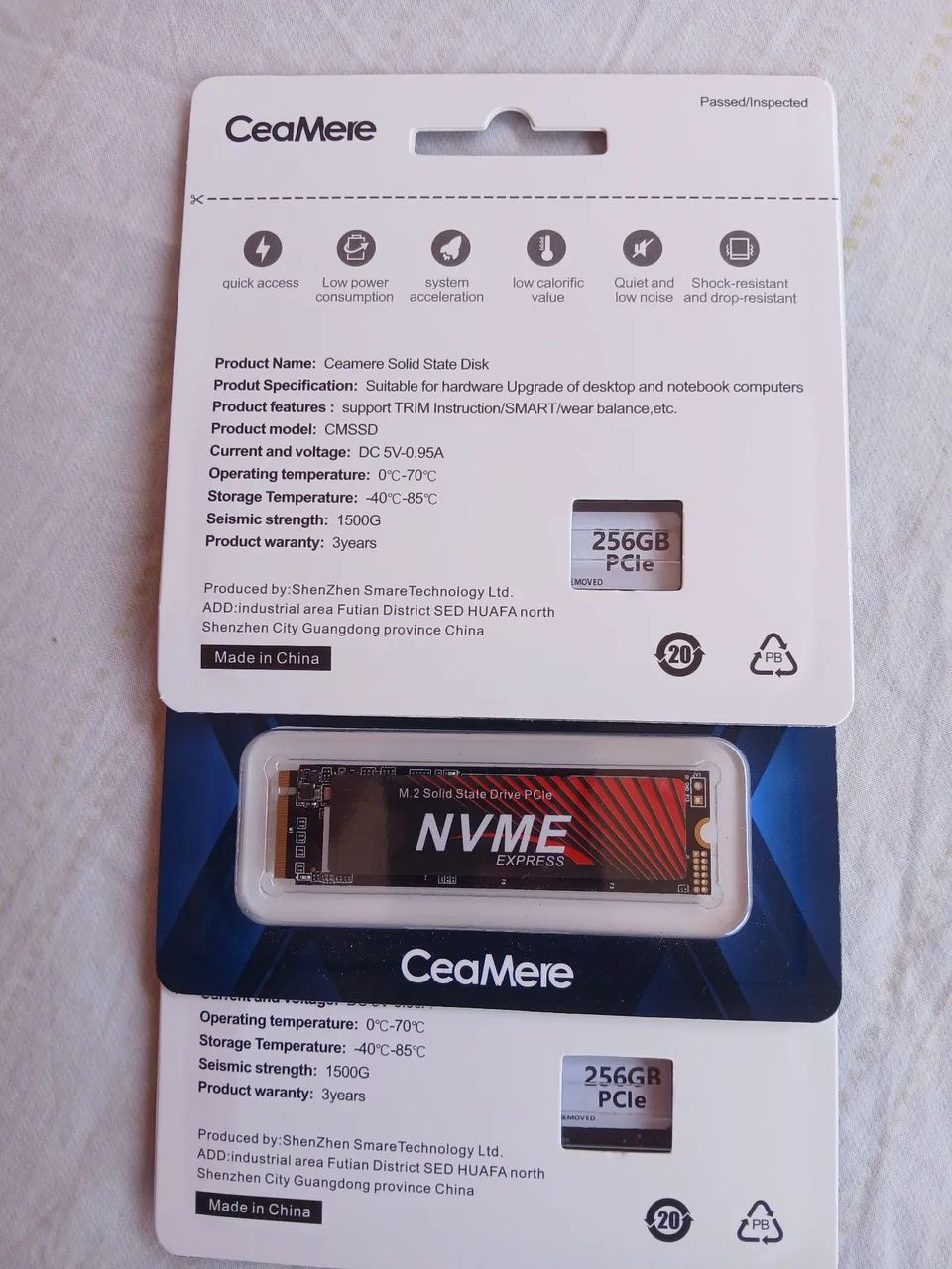 M2 NVME DE 256 GB  - Foto 4