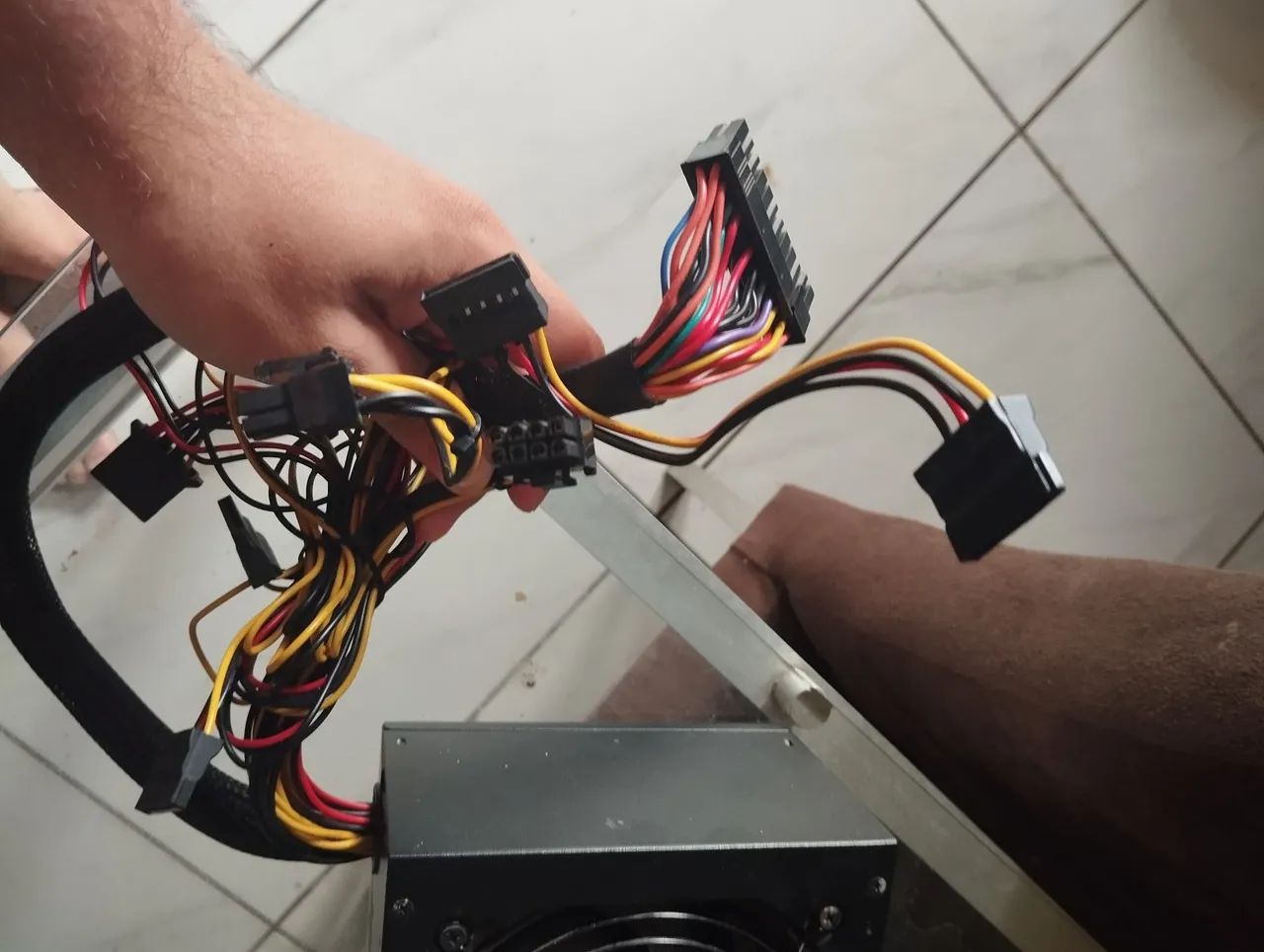 Fonte 500W chaveada - Foto 4