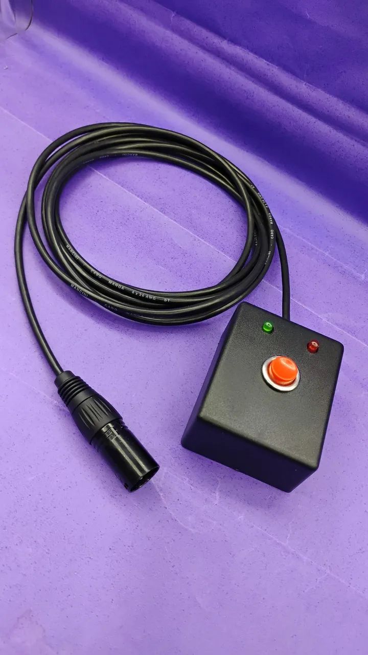 Controle para máquina de fumaça 