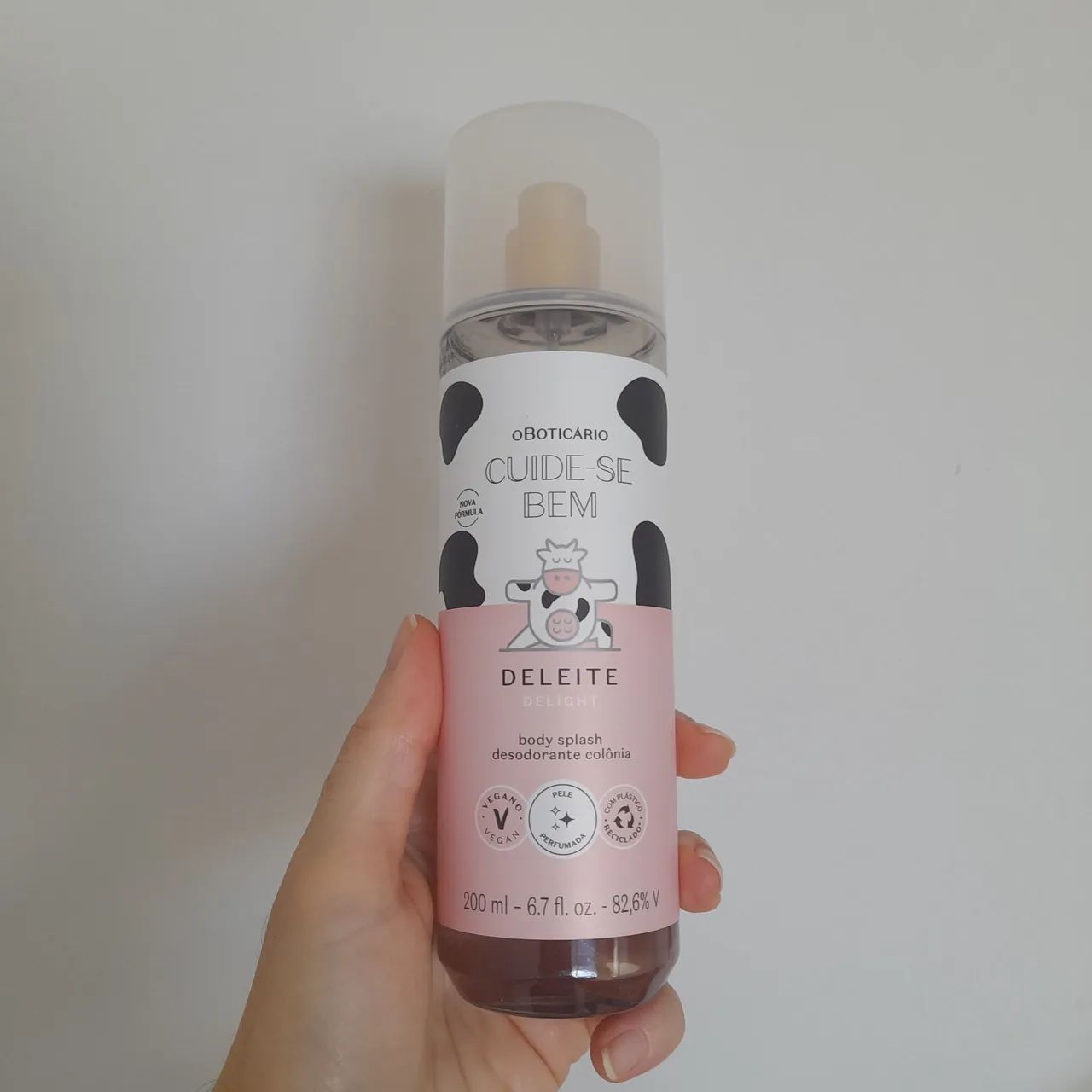 Body splash Cuide-se Bem Deleite 