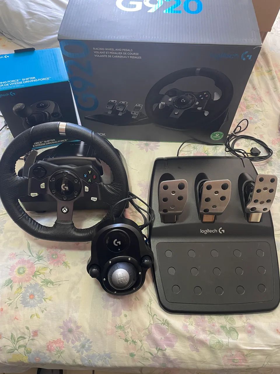 Volante G920 + Câmbio 