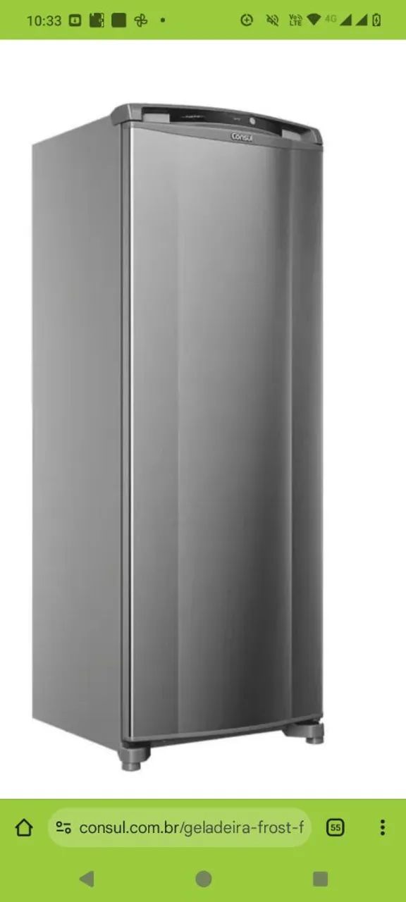 Vendo geladeira Consul Frost Free Semi nova 